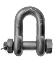3/8" SHACKLE SAFETY CHAIN GALV, BOLT, NUT AND COTTER PIN